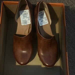 Brown Leather Women's Shoes